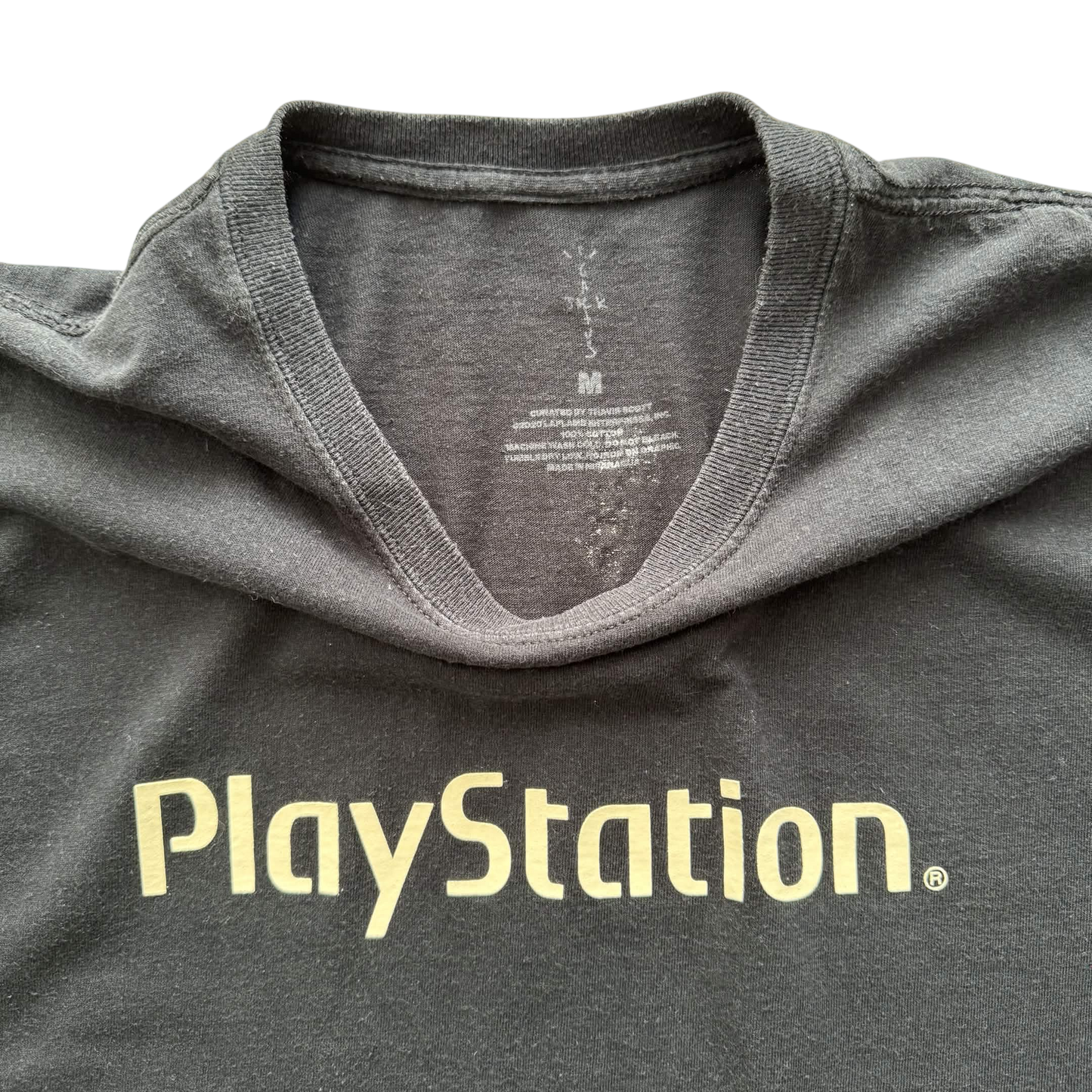 Travis Scott x Playstation Puffprint Motherboard Tee
