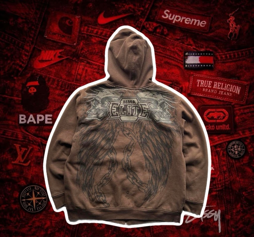 MMA Elite hoodie zip up