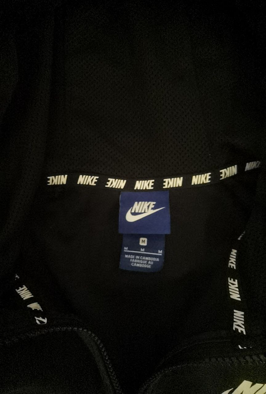 Nike горнище с цип
