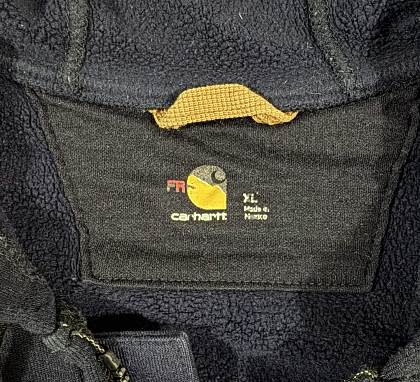Vintage Carhartt FireResistant Zip-Up Hoodie