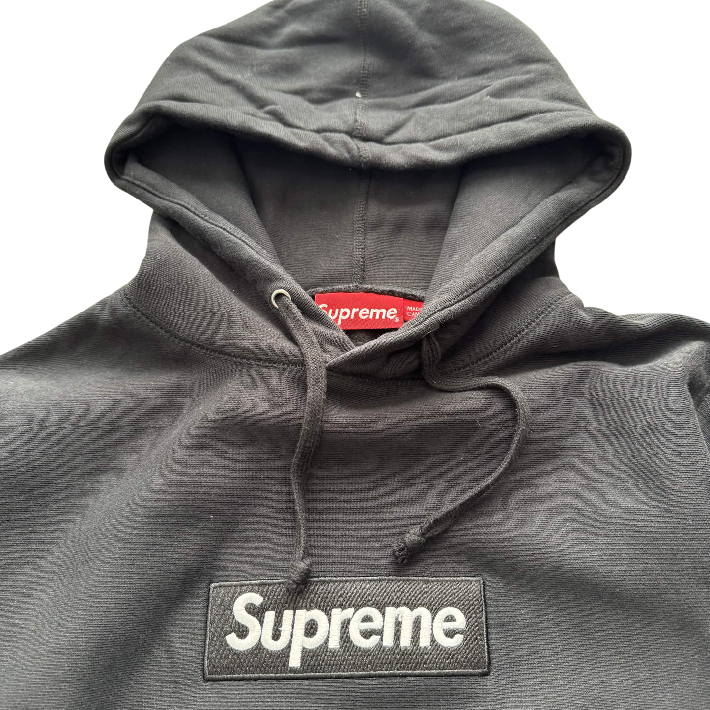 Supreme Black Boxlogo Hoodie
