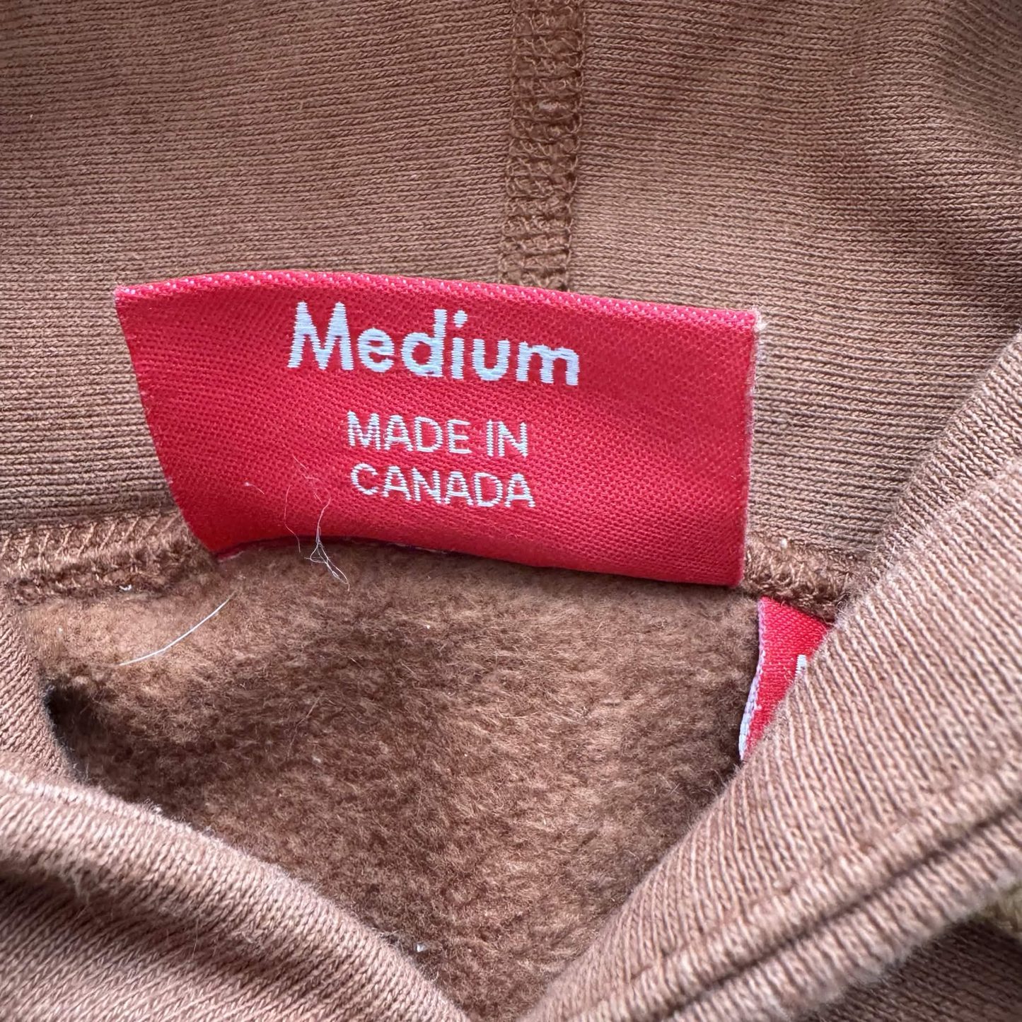 Supreme Boxlogo Hoodie Rust FW17