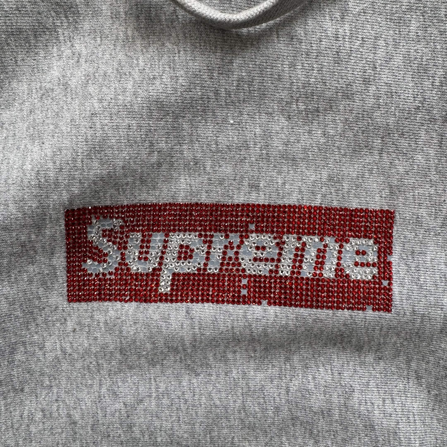 Supreme x Swarovski Boxlogo Hoodie