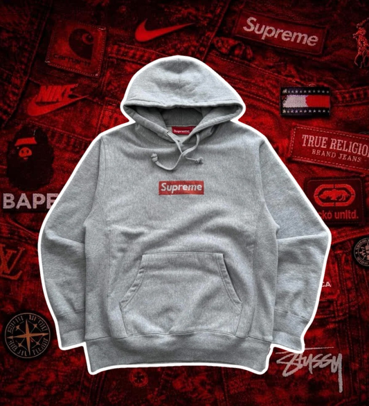 Supreme x Swarovski Boxlogo Hoodie