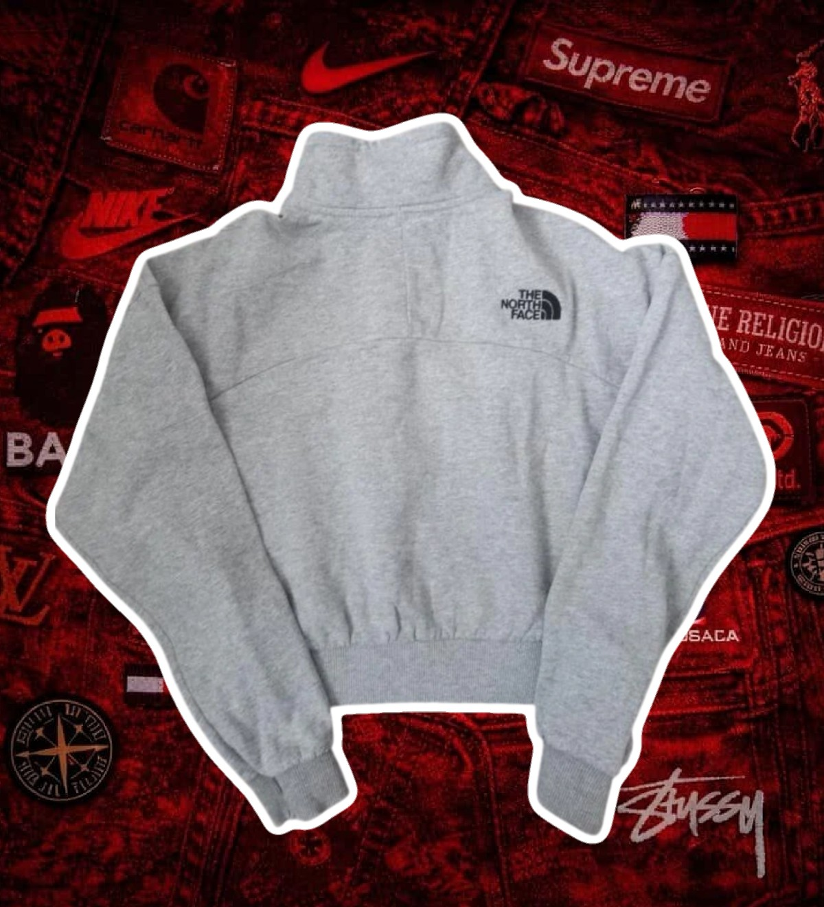 The North Face 1/4 zip fleece