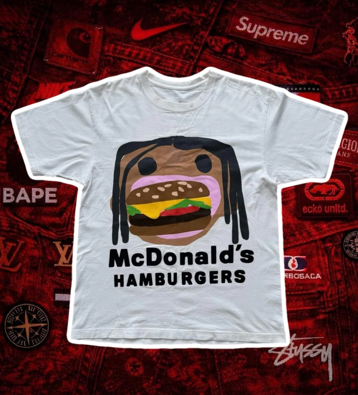 Travis Scott x McDonalds Tee