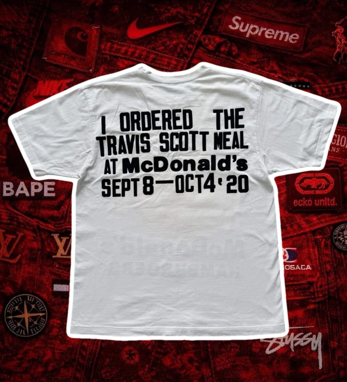 Travis Scott x McDonalds Tee