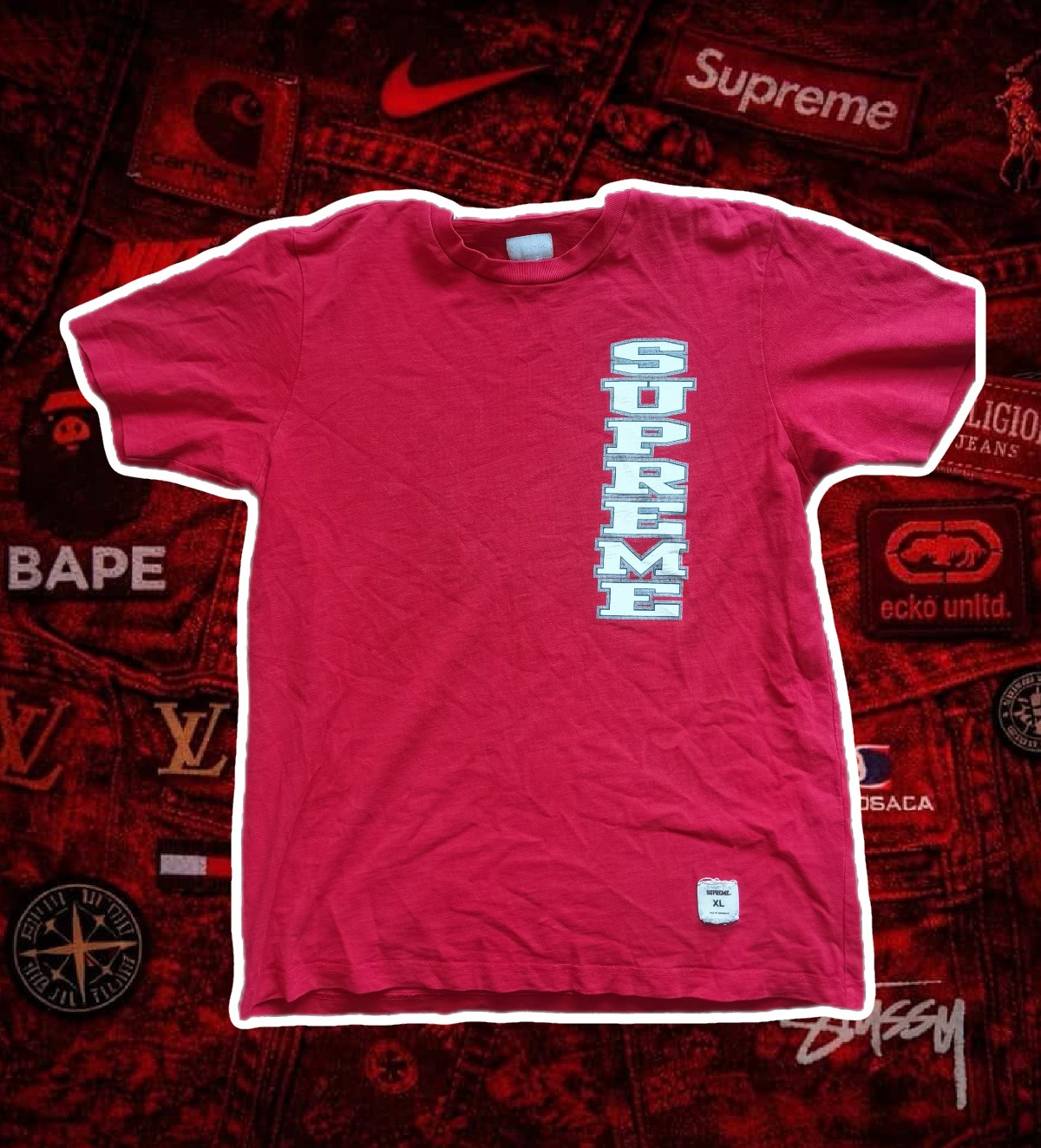 supreme тениска