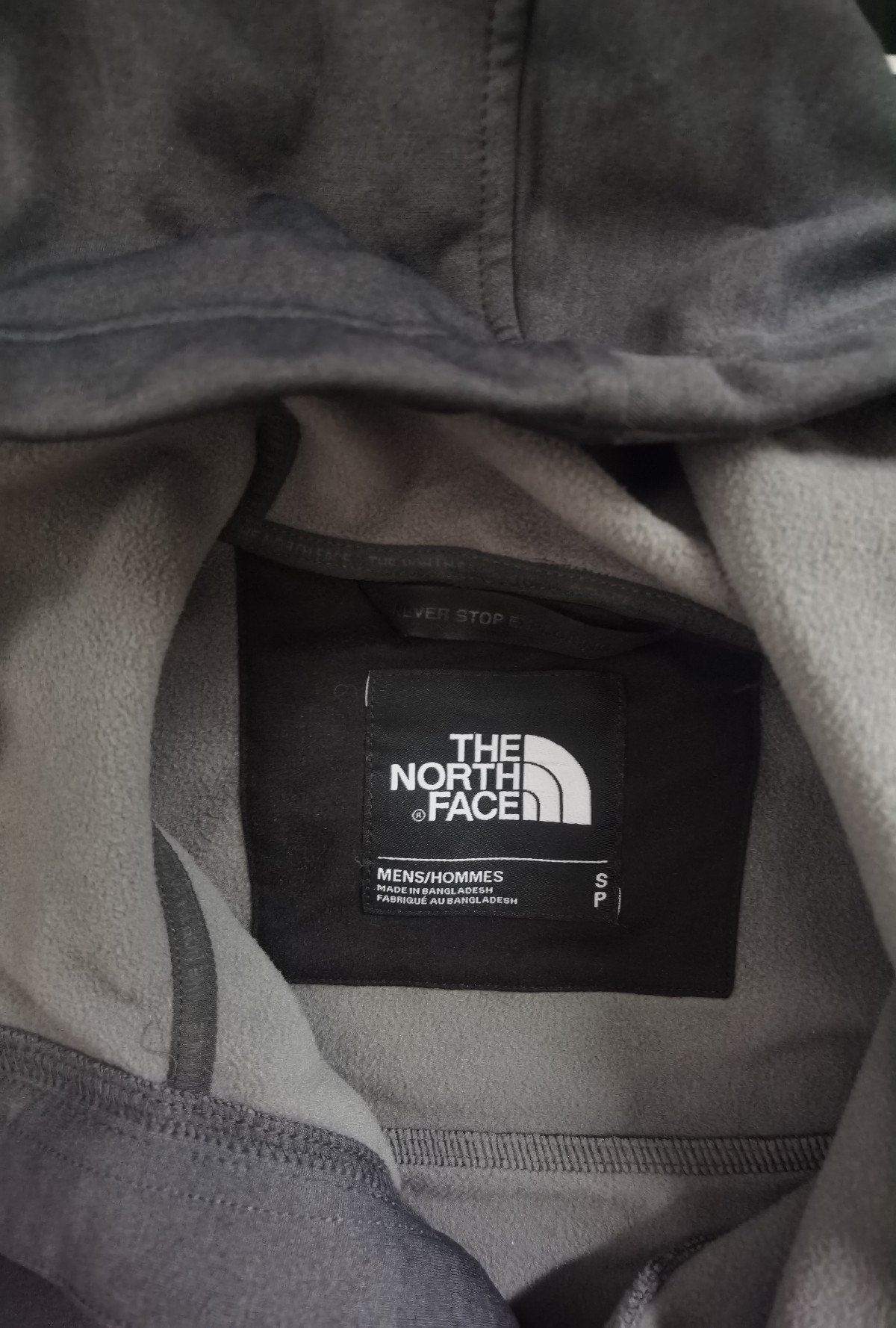 The North Face zip up