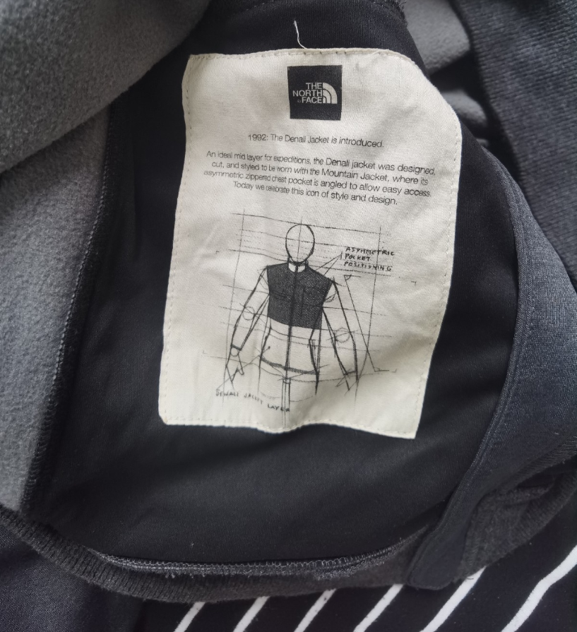 The North Face zip up