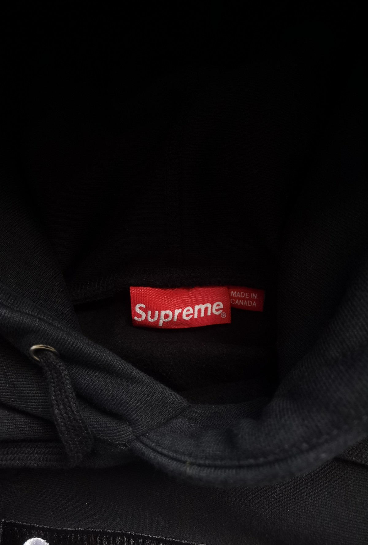 Supreme black boxlogo hoodie