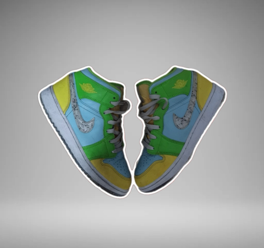 Jordan 1 mid se recycled grind